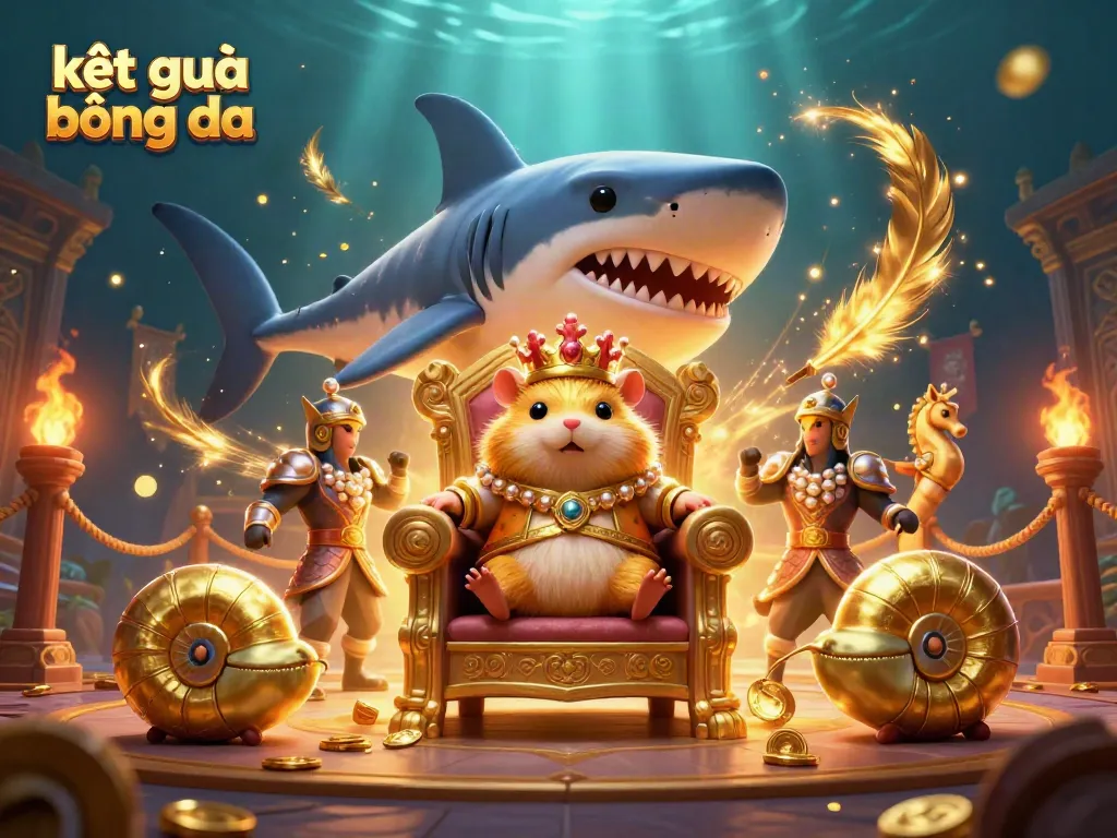 Experience kết quả bóng đá in a vibrant underwater kingdom with competitive elements and engaging characters.