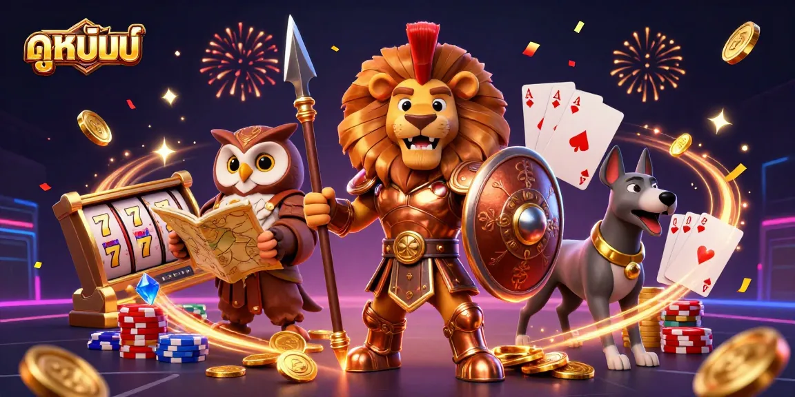 Spin the reels and discover ดูหนังใหม่ as a thrilling 3D casino adventure filled with excitement!