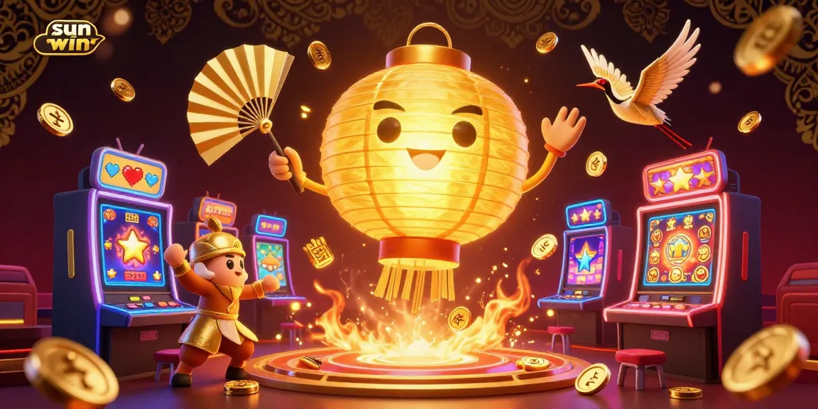 Experience thrilling gameplay with sun win's exciting casino slots and vibrant characters.