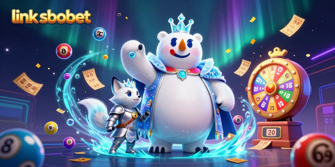 Engage with link sbobet as the ice king polar bear and snow fox navigate a vibrant, exhilarating slot scene.