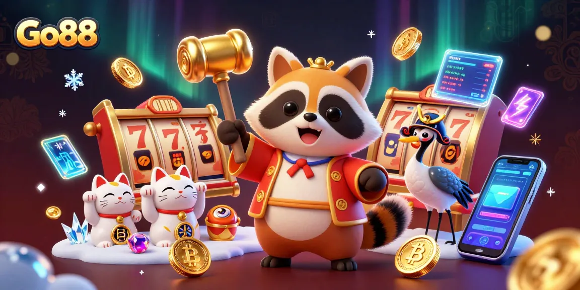 Go88 players enjoy thrilling slot games enhanced with colorful 3D characters and engaging gaming elements.