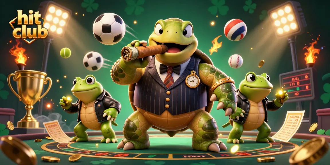Engage in hit club gaming with vibrant characters amidst a lively casino scene.